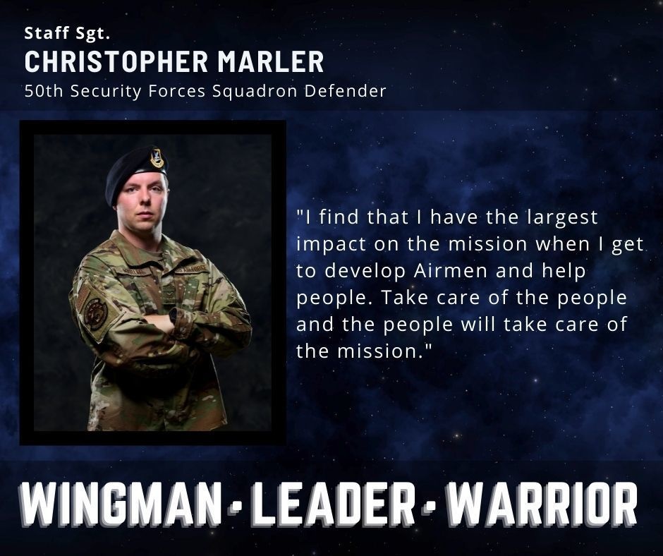 Wingman, Leader, Warrior – Staff Sgt. Christopher Marler