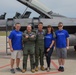 South Dakota Air National Guard and Make-A-Wish grant boy's wish to ride in a F-16