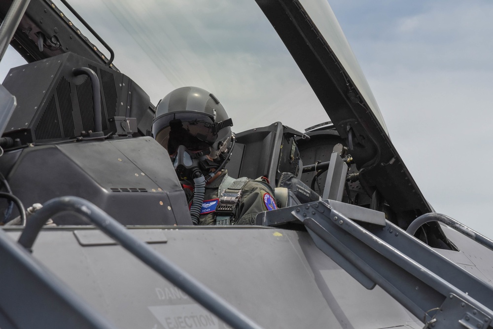 South Dakota Air National Guard and Make-A-Wish grant boy's wish to ride in a F-16