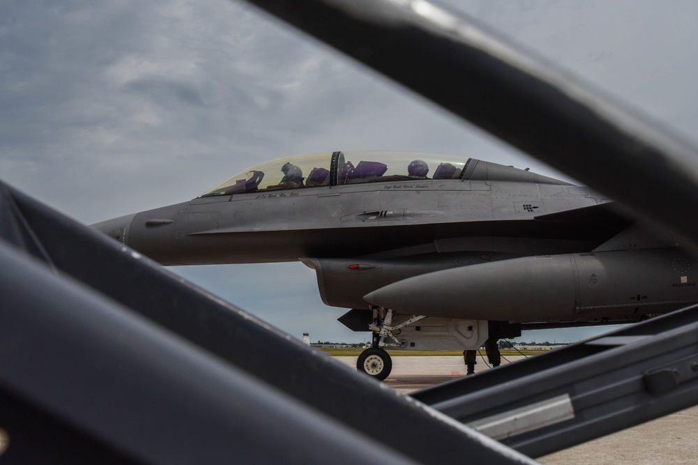 South Dakota Air National Guard and Make-A-Wish grant boy's wish to ride in a F-16