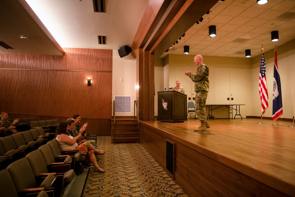 Bryan Woodward promotes to Chief Warrant Officer 3