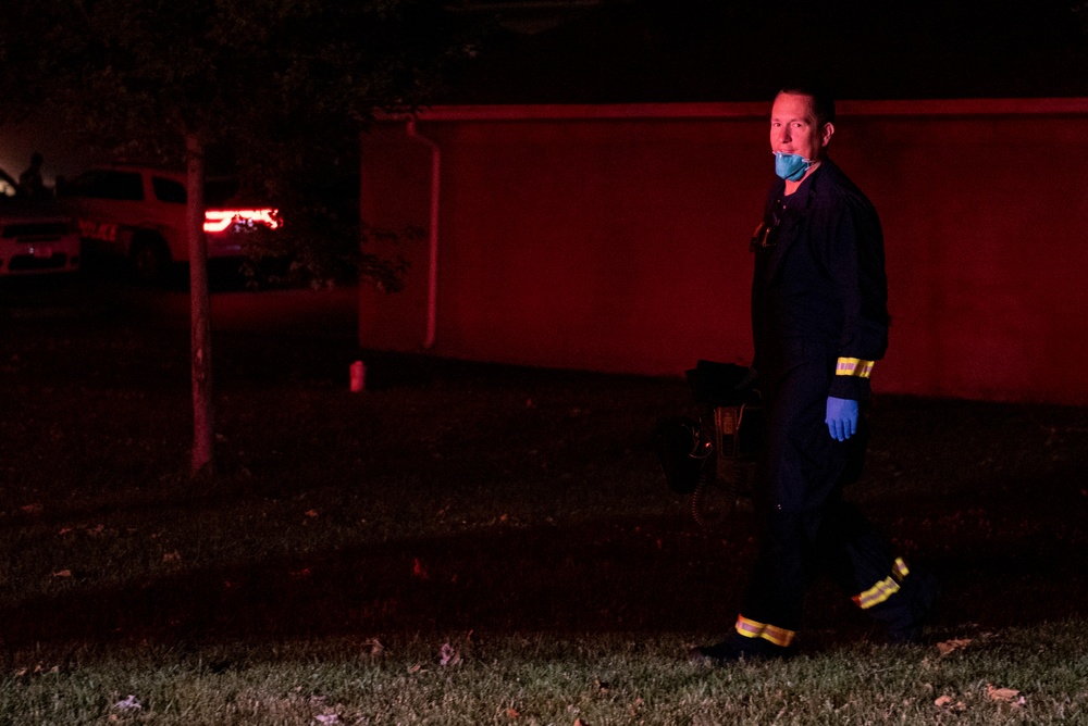 Wright-Patt After Dark: Fire Department stands ready 24/7 to render aid