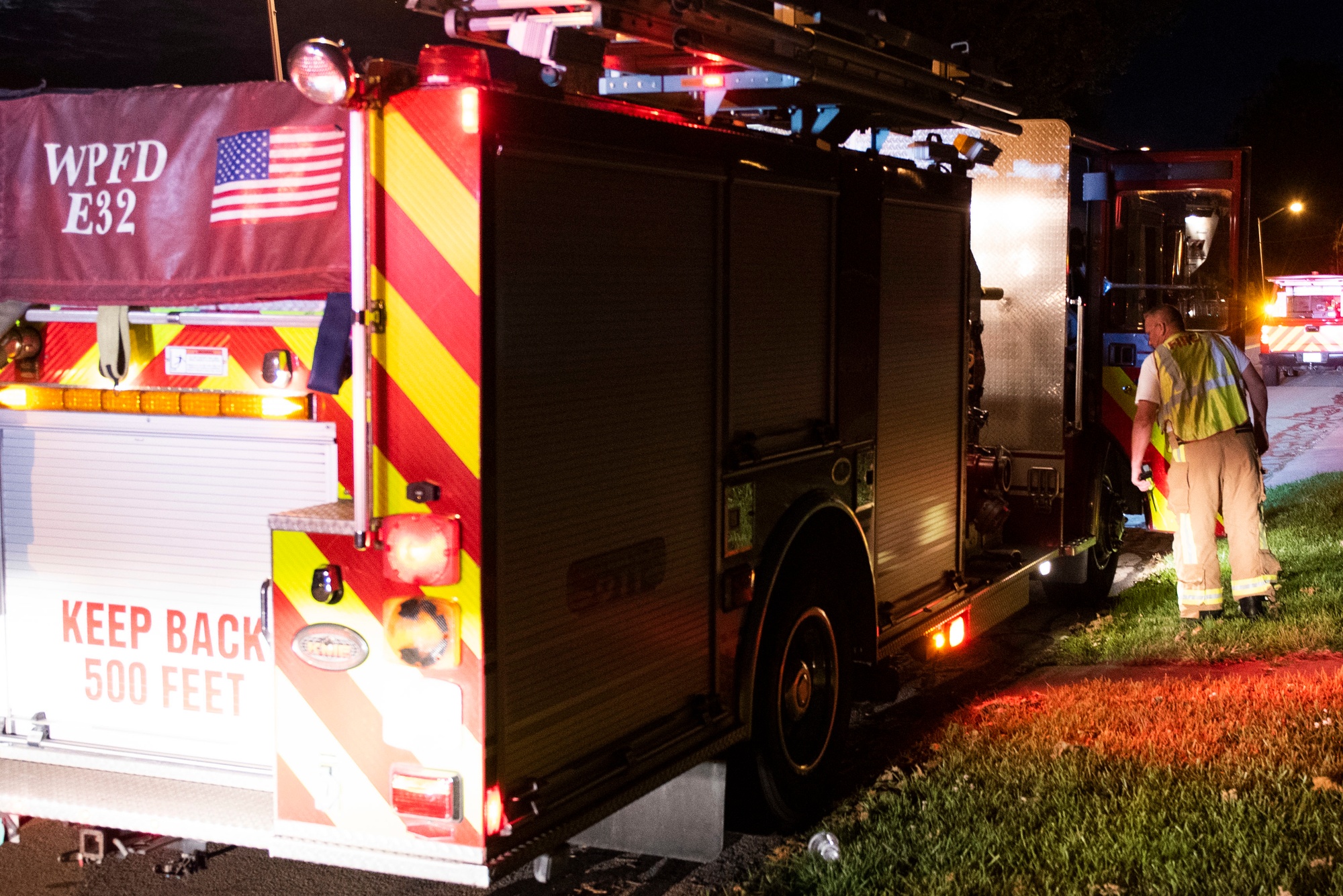Fire Truck On Fire Dark Knight
