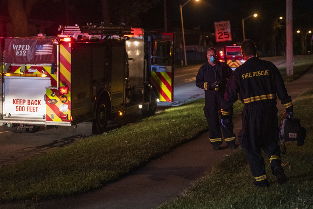 Wright-Patt After Dark: Fire Department stands ready 24/7 to render aid