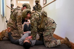 Chapel participates in active shooter exercise on JBLE