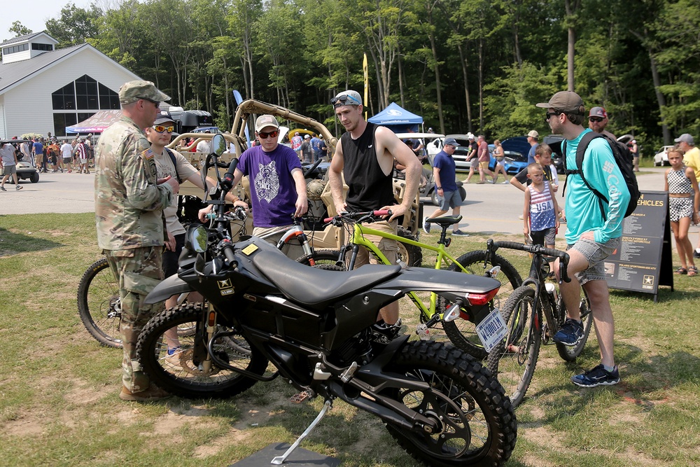 U.S. Army swears in future Soldiers during Independence Day NASCAR Cup Series