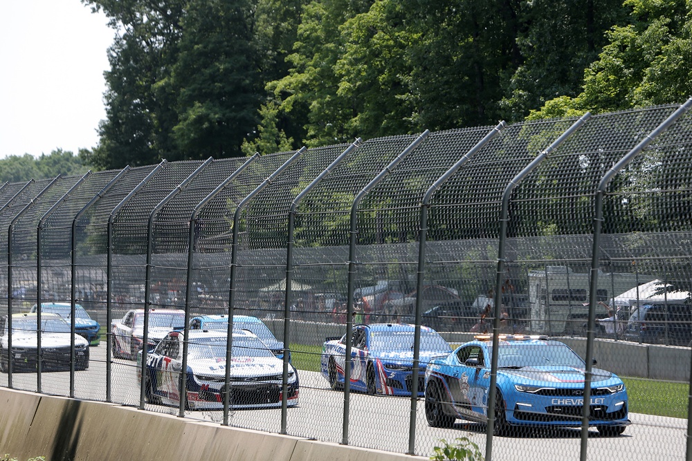 U.S. Army swears in future Soldiers during Independence Day NASCAR Cup Series