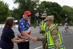 District of Columbia National Guard supports Park Police on Independence Day