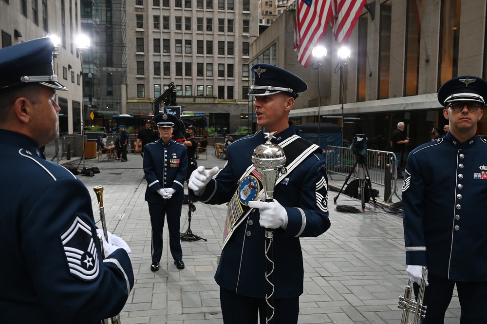 The United States Air Force Band performs live on TODAY Show