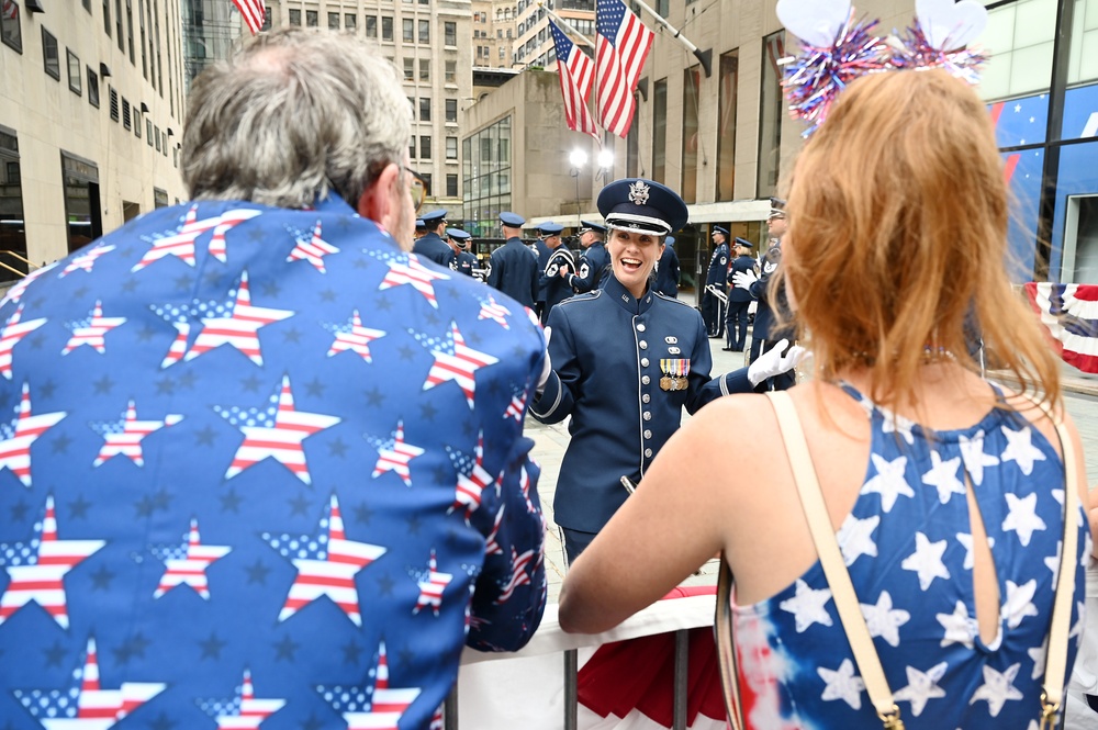 The United States Air Force Band performs live on TODAY Show