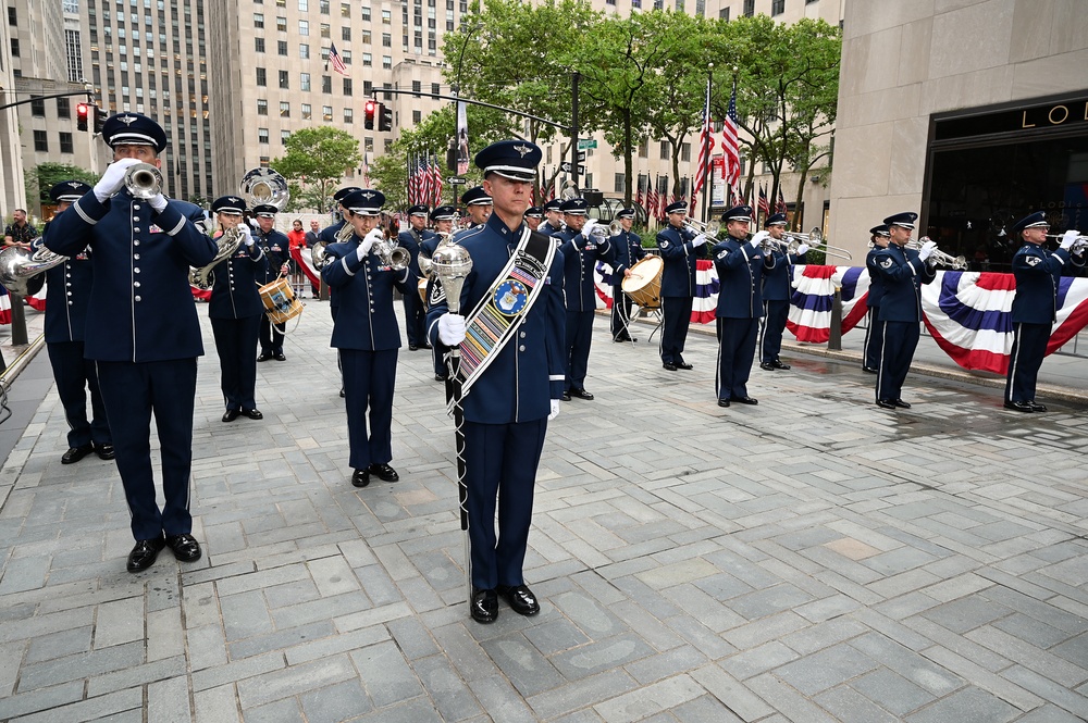 The United States Air Force Band performs live on TODAY Show