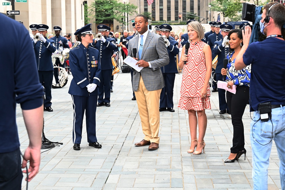 The United States Air Force Band performs live on TODAY Show