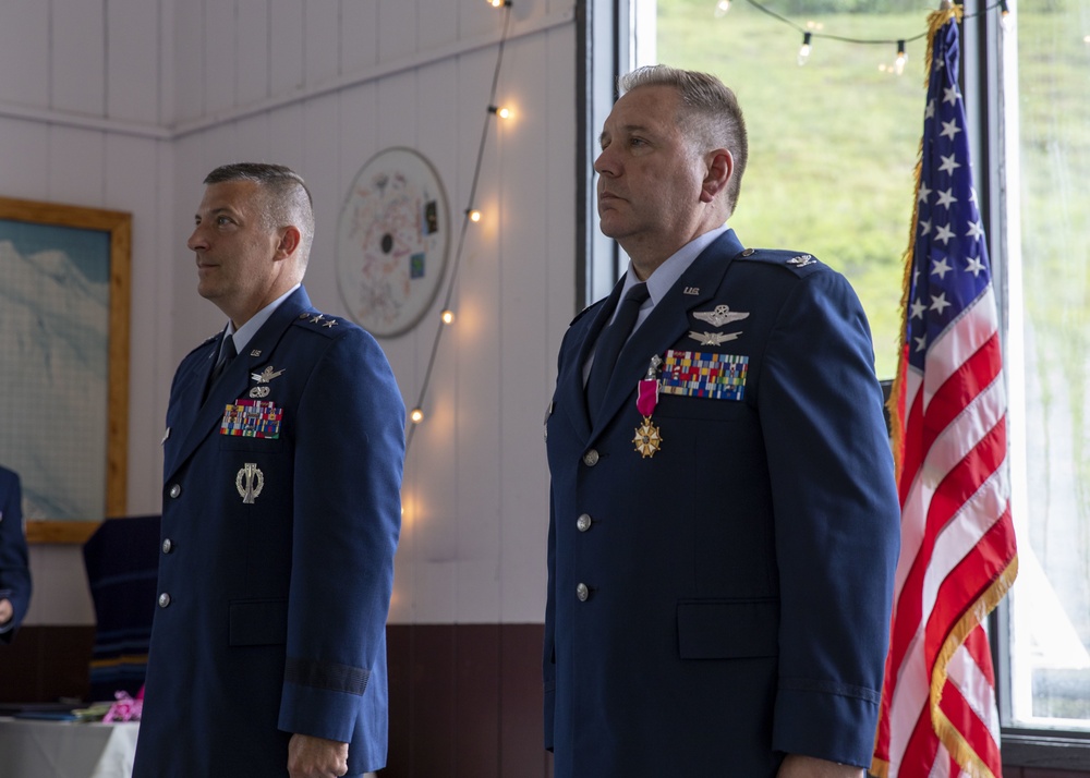 Long-time Alaska Air National Guard members retires from service