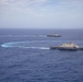 Three Freedom-Variant Littoral Combat Ships Operate Together During 4th of July