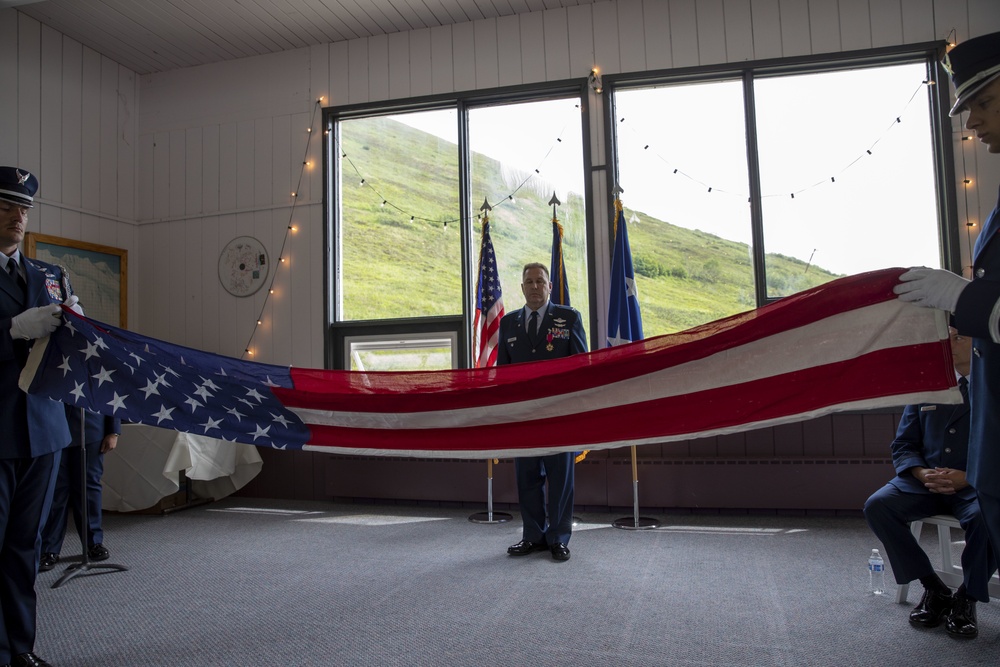 Long-time Alaska Air National Guard members retires from service