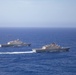 Three Freedom-Variant Littoral Combat Ships Operate Together During 4th of July