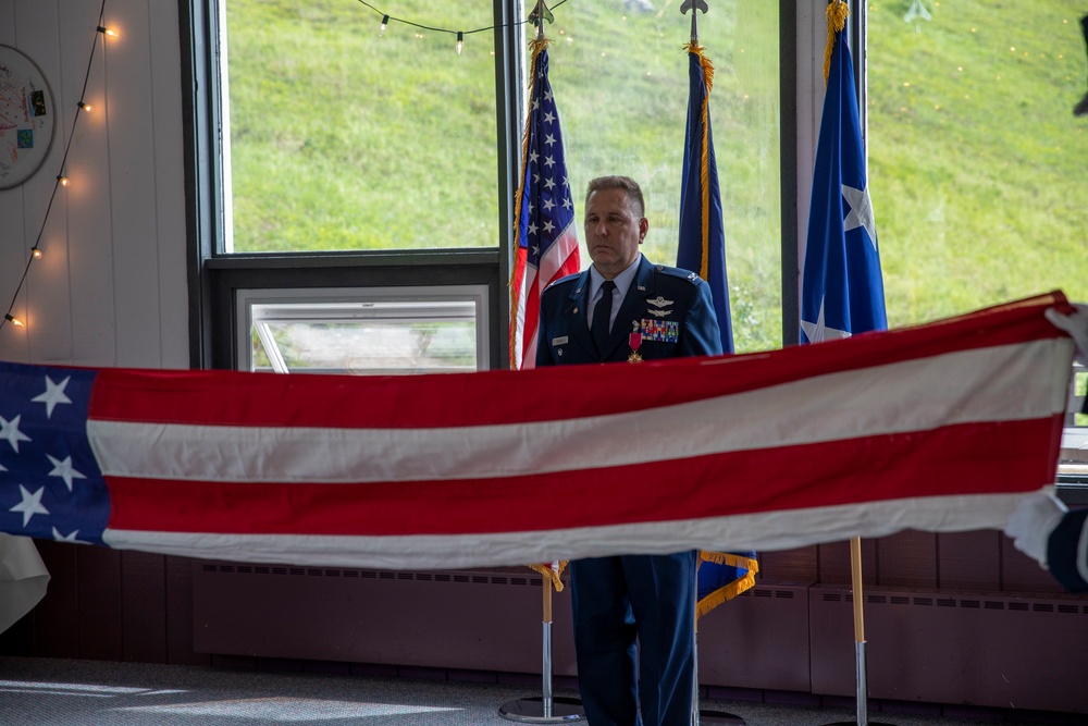 Long-time Alaska Air National Guard members retires from service