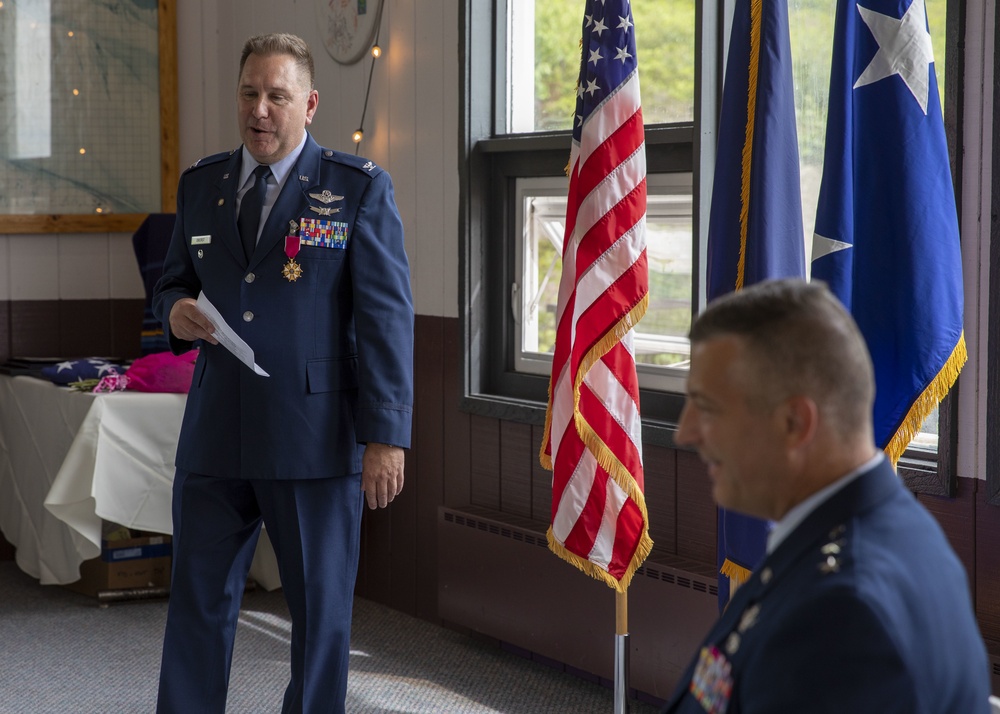 Long-time Alaska Air National Guard members retires from service