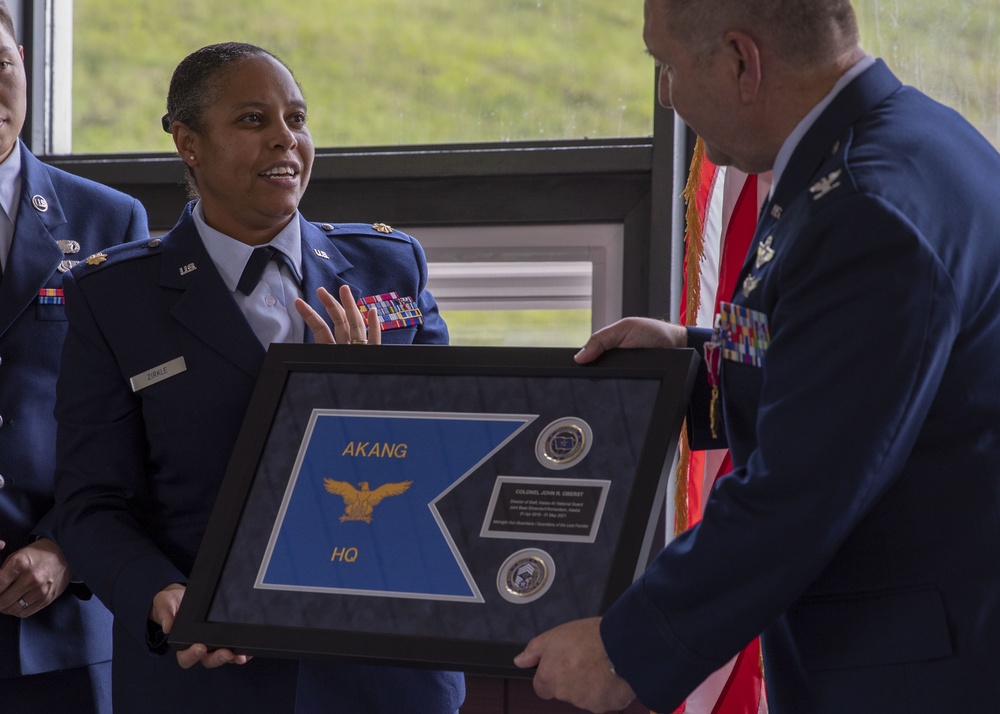 Long-time Alaska Air National Guard members retires from service