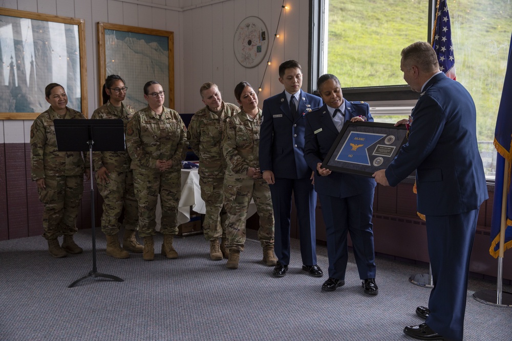 Long-time Alaska Air National Guard members retires from service