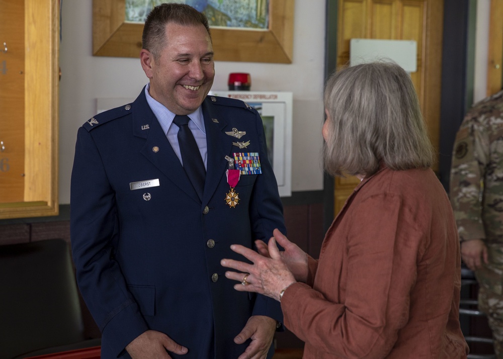 Long-time Alaska Air National Guard members retires from service