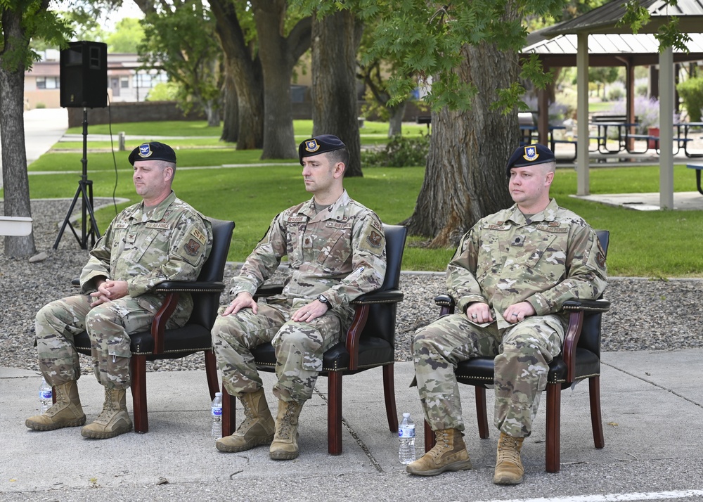 377th SFS Change of Command Ceremony