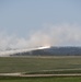 Wyoming Governor Mark Gordon and other distinguished guests visit the Camp Guernsey training area to experience a live-fire exercise with the Wyoming Army National Guard