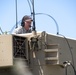 Wyoming Governor Mark Gordon and other distinguished guests visit the Camp Guernsey training area to experience a live-fire exercise with the Wyoming Army National Guard