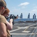 USS Kidd Conducts Small-Arms Qualification