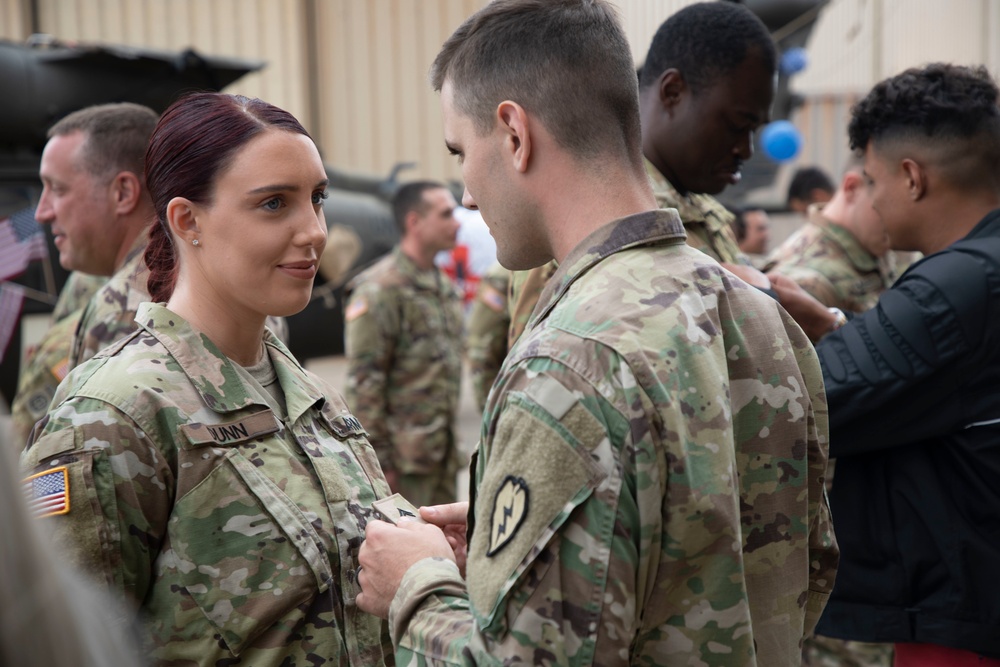 3-25 General Support Aviation Battalion (GSAB) promoted some of the Army's newest NCO's