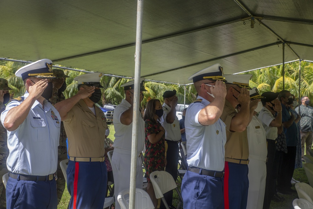 MCB Camp Blaz senior leaders pay respect during memorial services