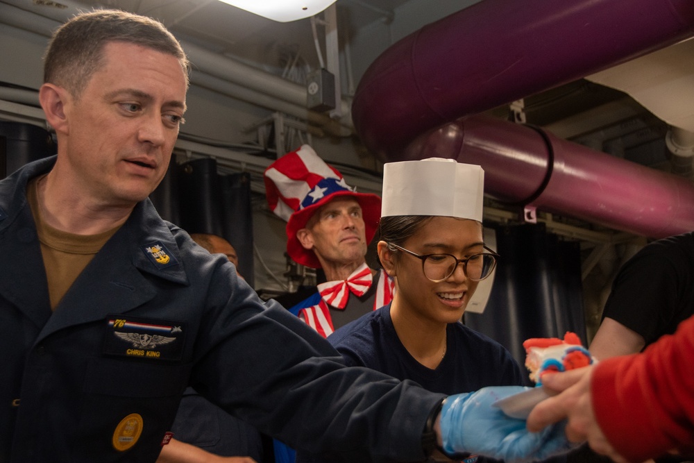 USS Ronald Reagan (CVN 76) Fourth of July