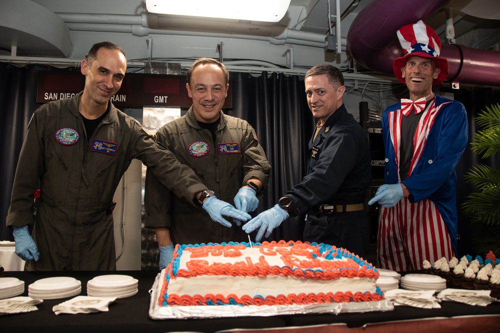 USS Ronald Reagan (CVN 76) Fourth of July