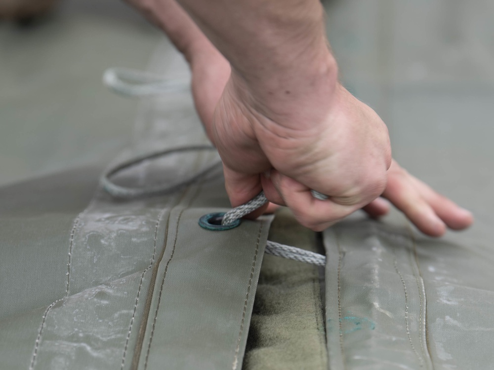 311th Field Hospital perform field exercise at Yokota