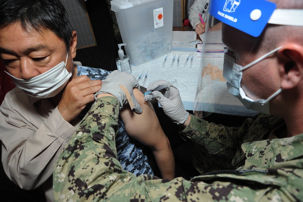 Naval Air Facility Japan Master Laborer Contractors COVID-19 Vaccine Program