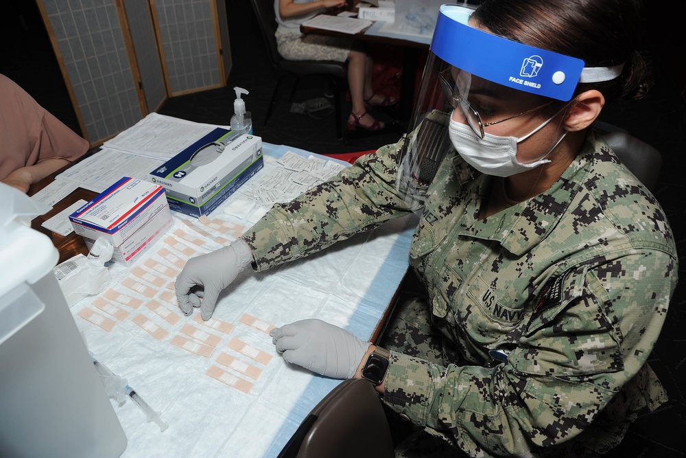 Naval Air Facility Japan Master Laborer Contractors COVID-19 Vaccine Program