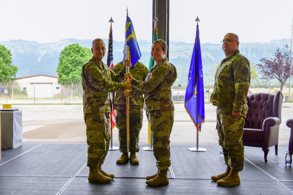 31st Logistics Readiness Squadron Change of Command