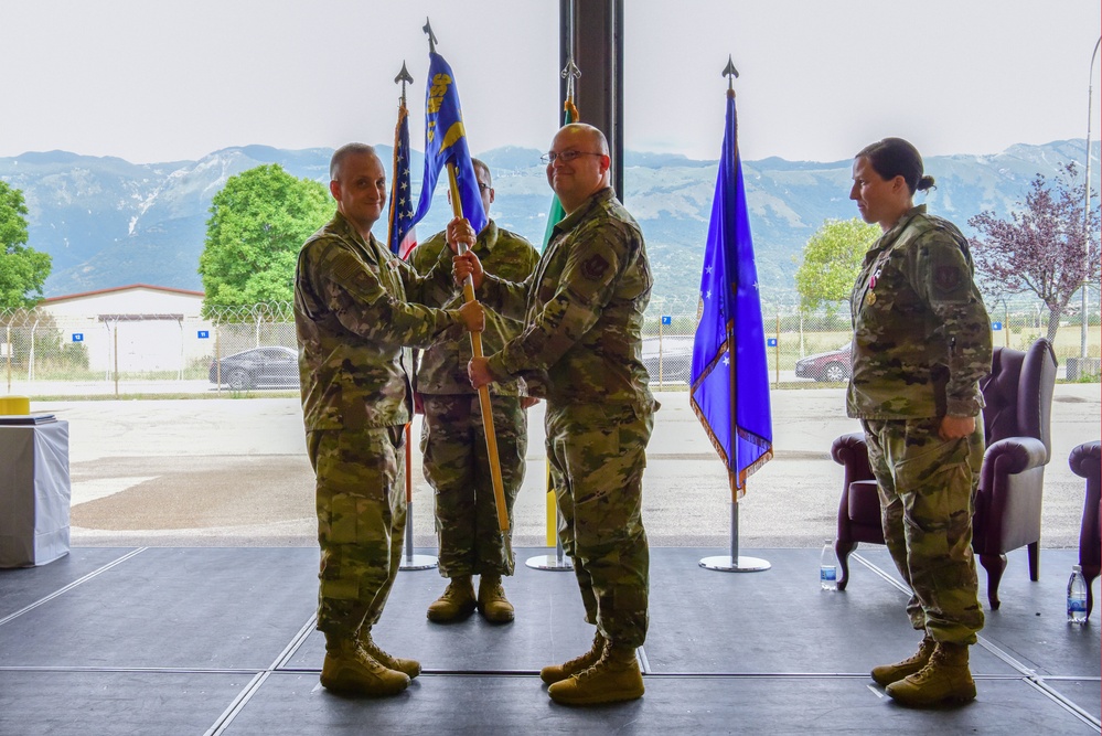 31 Logistics Readiness Squadron Change of Command