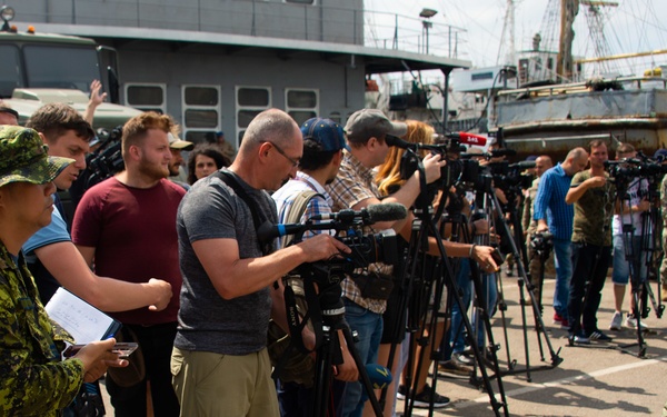 Exercise SEA BREEZE 21 Dive Media Day