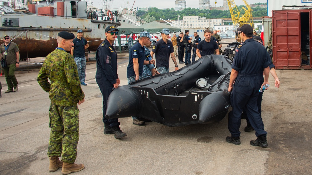 Exercise SEA BREEZE 21 Dive Media Day