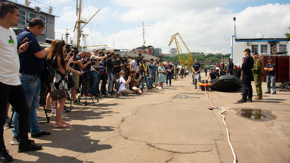 Exercise SEA BREEZE 21 Dive Media Day