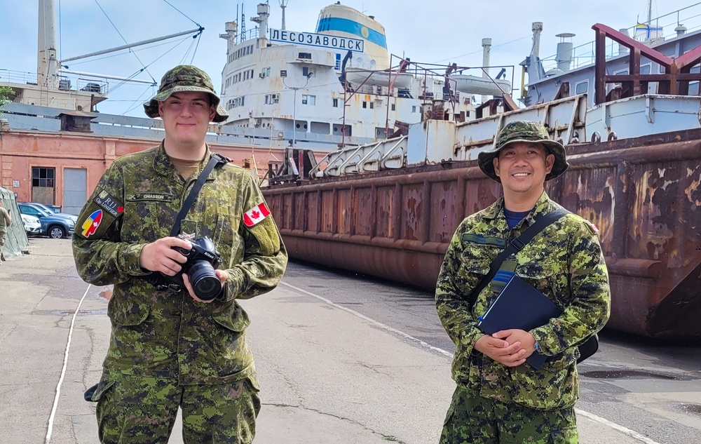 Exercise SEA BREEZE 21 CAF Public Affairs Team