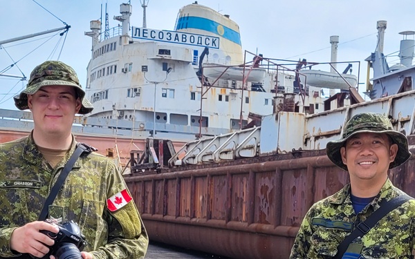 Exercise SEA BREEZE 21 CAF Public Affairs Team