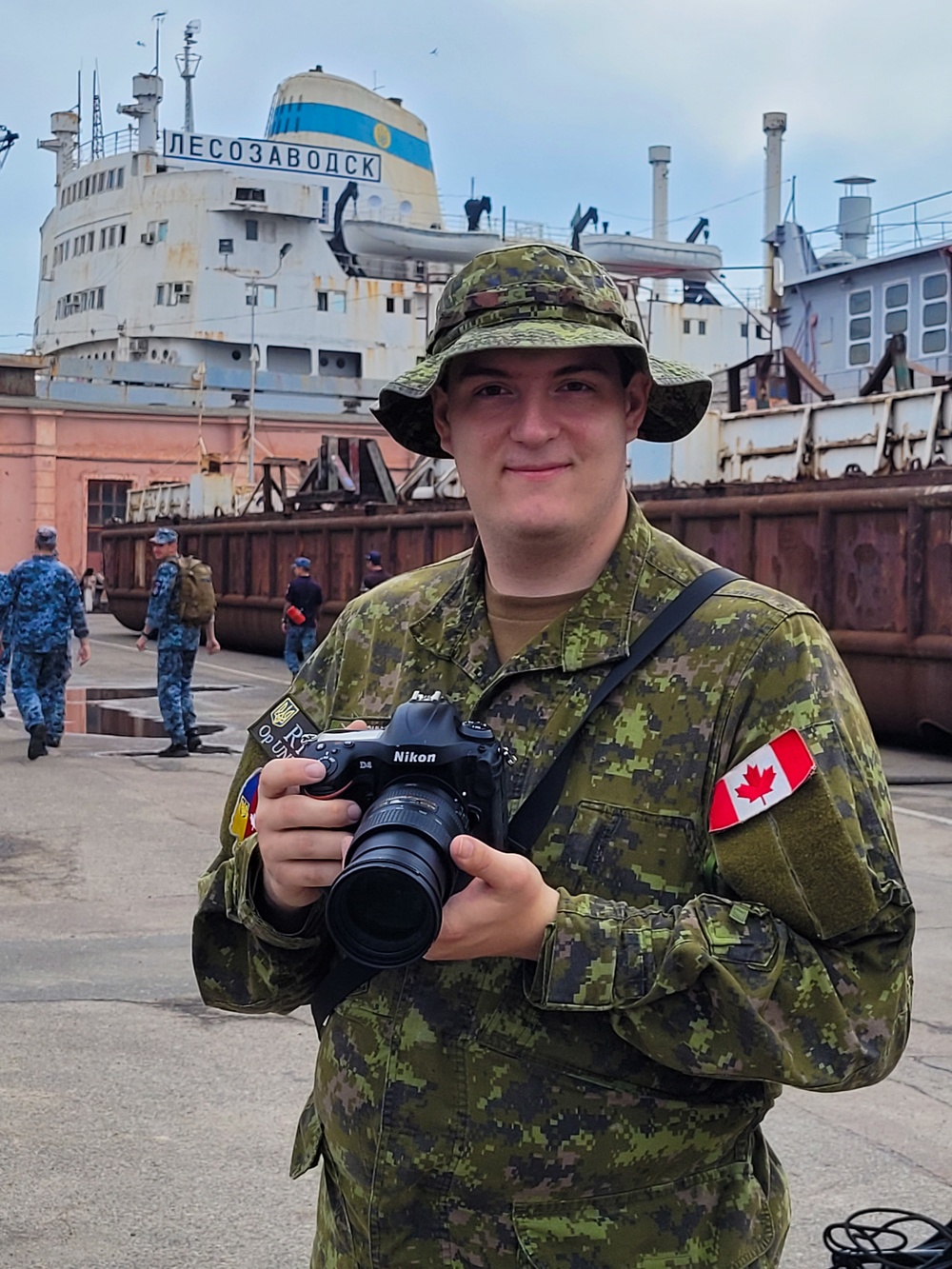 Exercise SEA BREEZE 21 Canadian Imagery Technician