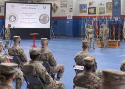 'Desert Knights' hold change of command at Camp Arifjan, Kuwait