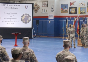 ‘Desert Knights’ hold change of command at Camp Arifjan, Kuwait