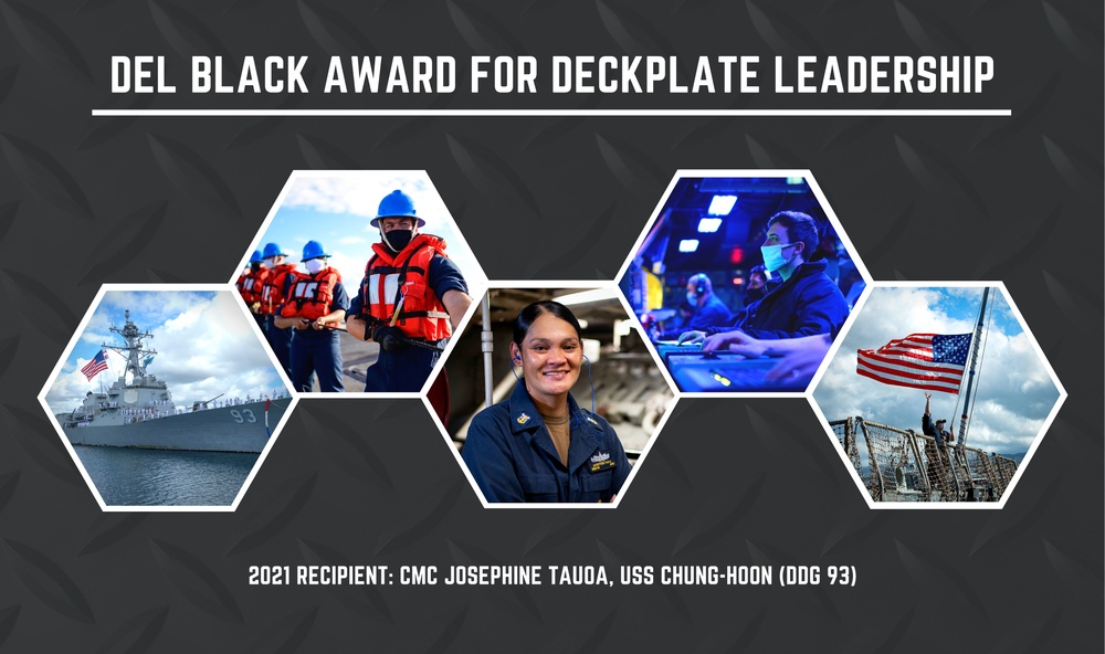 2021 Del Black Award For Deckplate Leadership