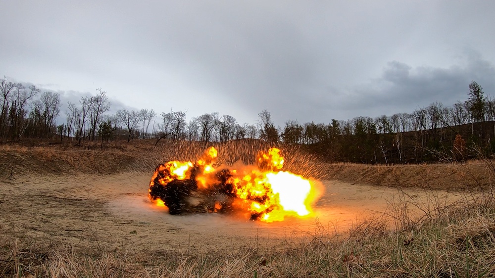 173rd BEB demolition training