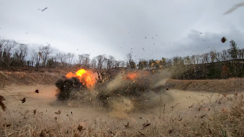 173rd BEB demolition training