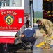 On-the-job training at the Selfridge Fire Department